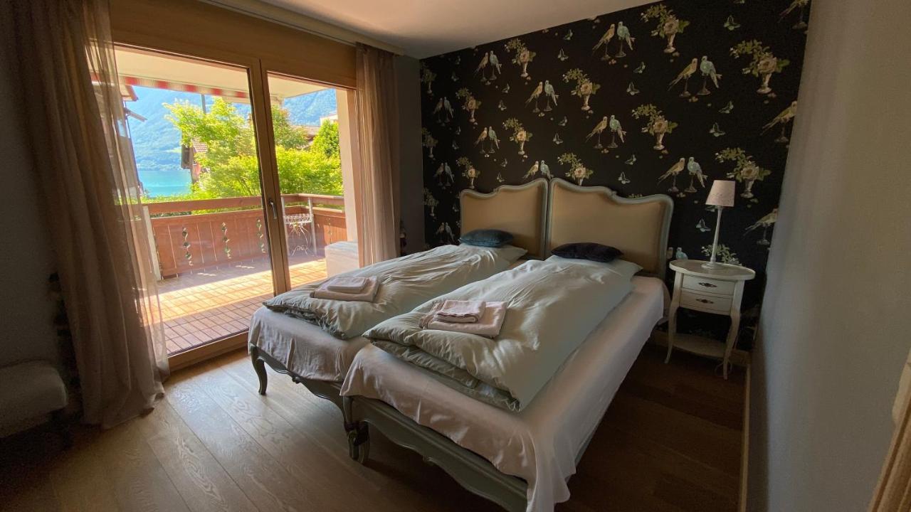 An Apartment In A Modern Swiss Chalet Iseltwald ภายนอก รูปภาพ